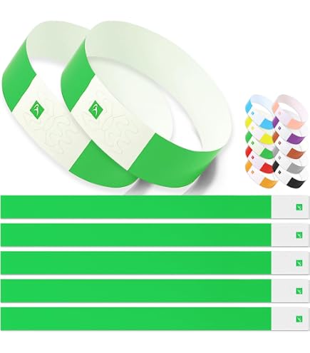 Amazon.co.jp: 使い捨てリストバンド イベント用 入場管理 フェス