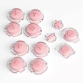 eXtremeRate Replacement Controller ABXY Direction Home Capture + - Jelly Buttons, Two-Tone Pale Red & Clear w/Symbols Action 