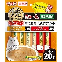 Amazon.co.jp: チャオ (CIAO) 焼かつおディナーちゅ~る かつお節