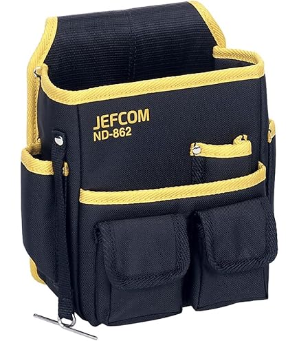 Amazon | デンサン 電工キャンバスハイポーチ ND-861 | 腰袋・釘袋