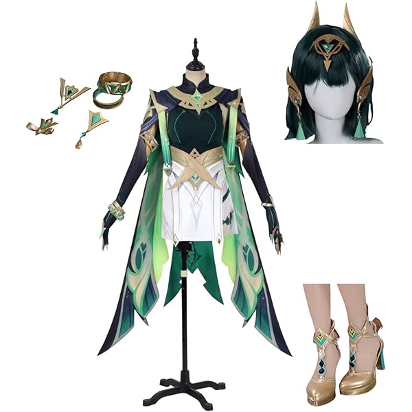 原神　ネフェル衣装 Amazon.co.jp: [ほししん / Hoshishin] 原神 ネフェル コスプレ衣装+