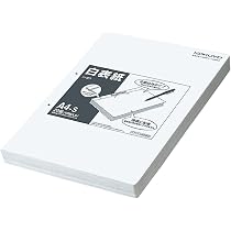 Amazon | コクヨ 綴込表紙 白表紙 A4 2穴 20組40枚入 ツ-87 | とじこみ 