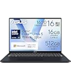 Amazon.co.jp: ASUS ノートパソコン Vivobook 16 X1607QA 16インチ