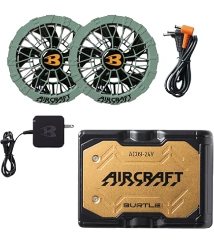 新品未使用です AC09-2 FAN UNIT & Li-ion BATTERY バートルエアークラフトAC09-2ファンユニット