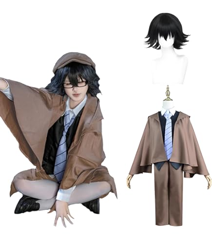 文豪ストレイドッグス 太宰治 コスプレ衣装 ウィッグ Amazon.co.jp: [SHAOYAO] 文豪ストレイドッグス 太宰治 コスプレ 衣装