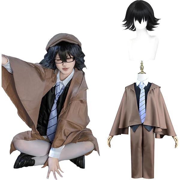 Amazon.co.jp: LUCKYCOS 太宰治 文スト コスプレ 漫遊展 男女兼用 包帯