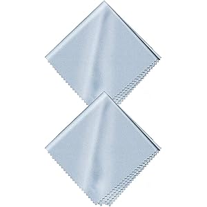 AMOVO メガネ拭き 曇り止め 約700回繰り返し使える 超極細繊維 ドライタイプ くもり止めクロス 眼鏡拭き マイク…