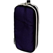 Amazon | エムプラン ペンケース ダブル ラウンドジップ