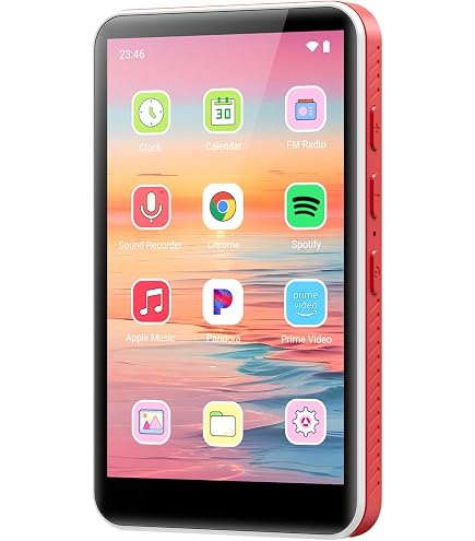Amazon.co.jp: Android13.0 MP3プレーヤー Bluetooth5.0 96GB 4.7