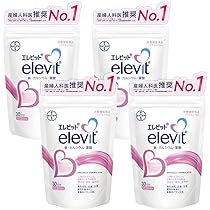 エレビット 4袋 120日分 鉄・カルシウム・葉酸 未開封 Amazon | 【公式】 エレビット 葉酸 サプリ 90粒×4袋 120日分