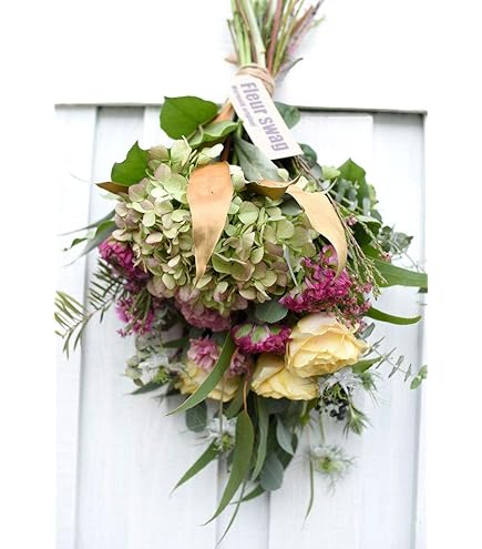 創作ウィンタースワッグ　ボタニカル＆ベル ドライフラワー 花束 スワッグ 結婚祝い プレゼント ボタニカル