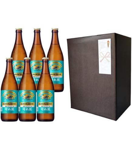 Amazon.co.jp: キリン 晴れ風【瓶ビール】【P箱1ケース】中瓶20本