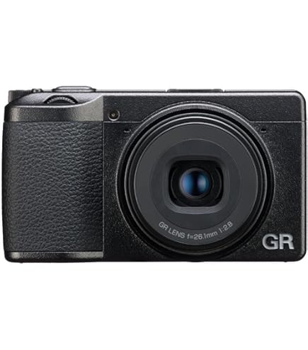 Ricoh GR IIIx, Black, Digital Compact Camera with 24MP APS-C Size