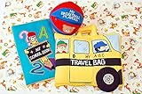 布絵本MY ABC TRAVEL BAG/SCHOOL BUS&MY SCHOOL BOOK　おまけ付きバスケットプレイヤーズ   クリスマス・プレイ&ラーンシリーズ