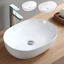 Amazon.co.jp: Bonarca 洗面ボウル 洗面器 置き型 【選べる2