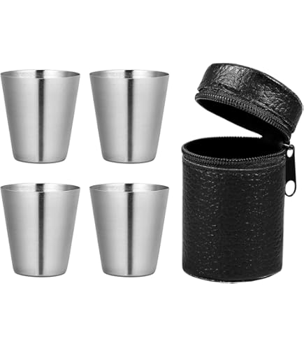 Amazon.co.jp: スタンレー ステンレス鋼 ショットグラス(58ml)×4個