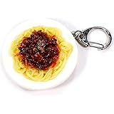 [ココナッツ・アクセサリー] 食品サンプルキーホルダー ミートスパゲティ 291K