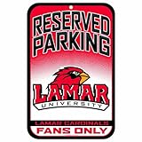 NCAA Lamar Cardinals 11-by-17インチSign