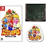 スーパーマリオＲＰＧ -Switch + スーパーマリオブラザーズ本革コインケースセット (【Amazon.co.jp限定】オリジナルピンズ 同梱)