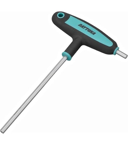 六角レンチ Amazon | ドイツ製T型六角レンチ4mm DAIKITOOL 334-4-200 赤