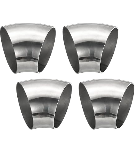 Amazon.co.jp: PATIKIL 2個 90度マンドレルベンドエルボ 外径32 mm 鋼