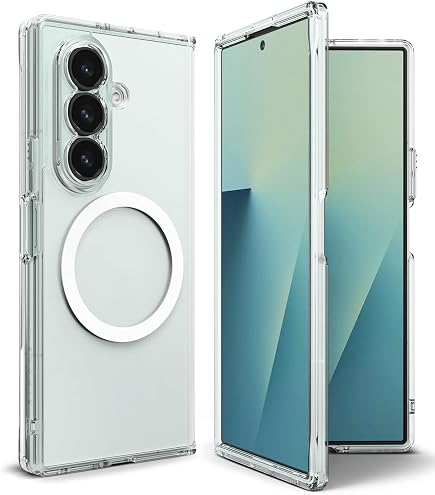 Amazon.co.jp: Samsung Galaxy Z Fold7 Clear Magnet Case｜クリア