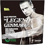 ビーレジェンド ホエイ プロテイン GENMATSU WPC 甘味料無添加 甘味料不使用 (ノンフレーバー, 1kg)