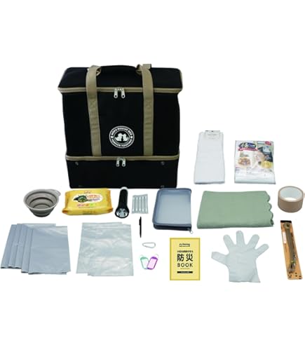 Amazon.co.jp: 犬用防災グッズ 7点セット 迷子札付き 避難セット 非常