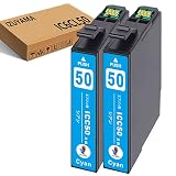 エプソン(Epson)用 IC6CL50 IC50 互換インクカートリッジ【ICC50 シアン 2本セット】増量 純正品と併用可能『最新ICチップ搭載/残量表示/個包装』対応機種:EP-301/EP-302/EP-4004/EP-702A/EP-703A/EP-704A/EP-705A/EP-774A/EP-801A/EP-802A/EP-803A/EP-803AW/EP-804A/EP-804AR/EP-804ARU/EP-804AU/EP-804AW/EP-804AWU/EP-901A/EP-901F/EP-902A/EP-903A/EP-903F/EP-904A/EP-904F/PM-A820/PM-A840/PM-A840S/PM-A920/PM-A940/PM-D870/PM-G4500/PM-G850/PM-G860/PM-T960 プリンター ISO14001/ISO9001認証工場