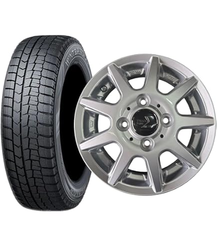 Amazon | (タイヤ)ダンロップTG4 145/80R12 (145R12 6PR)(ホイール