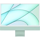 2021 Apple iMac (24インチPro, 8コアCPUと8コアGPUを搭載したApple M1チップ, 8GB RAM, 256GB) - グリーン