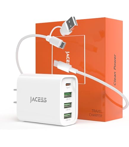Amazon | 20w PD 急速充電器 type-c 【四台同時に充電可能・超軽量・極