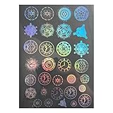 Craft Tamago 【1個】魔法陣 オーロラフィルム レジン封入シート