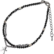 エムコーエン　アンクレット　オニキス　シルバー925 Amazon.co.jp: orris アンクレット ブラック オニキス シルバー
