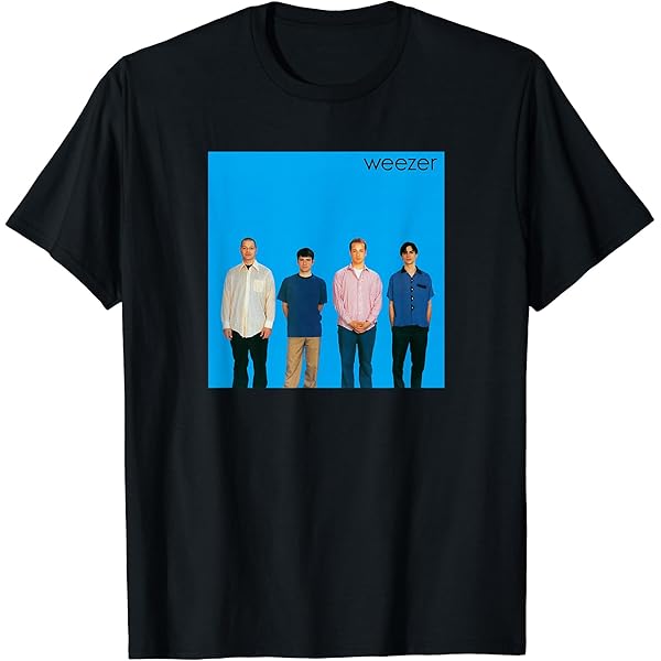 Amazon | Weezer - グリーンアルバムサークル Tシャツ | Tシャツ