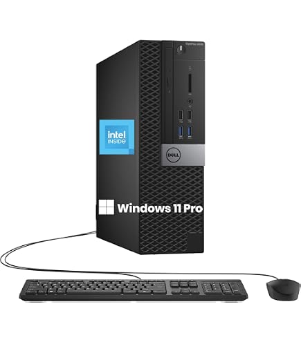 Dell OptiPlex 3070 Desktop Computer - Intel Core i5-9500 - 8GB RAM