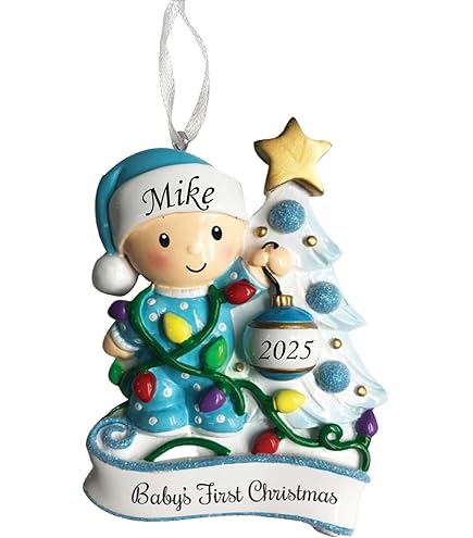 Amazon.co.jp: 2025年 赤ちゃんの初めてのクリスマスオーナメント