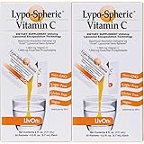LivOn Laboratories Lypo-Spheric リポスフェリック ビタミンC リキッド (2箱(日本語版))