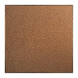Fasade Easy Installation Border Fill Oil-Rubbed Bronze Lay In Ceiling Tile / Ceiling Panel (2' x 2'