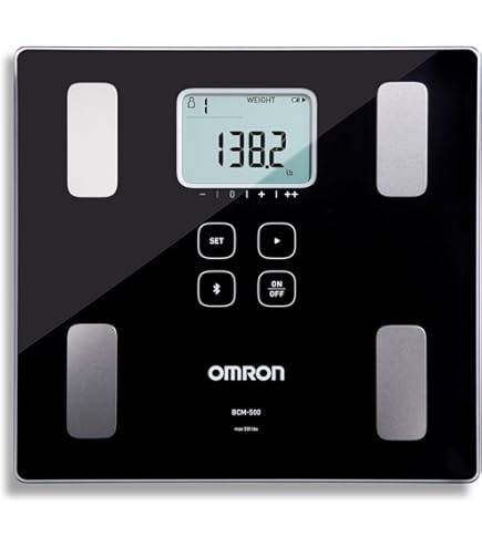 Omron KRD-703T Body Composition Monitor, Body Scan, Black