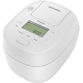 パナソニック 炊飯器 5.5合 急減圧バルブ おどり炊き 全面発熱5段IH式 ホワイト SR-M10B-W