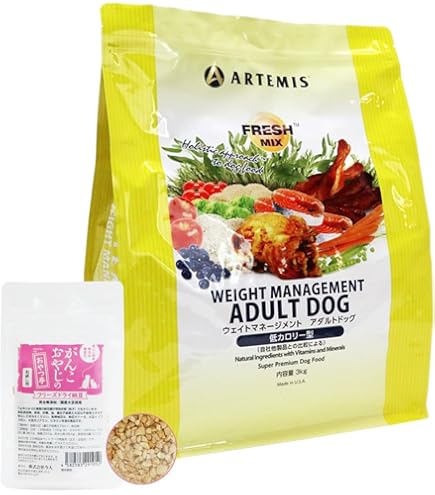 ブリーダー☘️アーテミス　フレッシュミックス　ウェイトマネージメントスモールシニア Amazon | アーテミス (Artemis) フレッシュミックス ウェイト