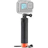 FiTSTILL 防水モノポッドフローティングハンドグリップ ゴープロ Hero 12 /Hero 11 /Hero 10/ Hero 9/Hero 8/Hero 7/Hero 6/Hero 5/4/3 Max Session DJI OSMOS A