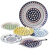 【KT91】 北欧テイスト パーティーセット 箸付き 6枚セット(大皿×1/小皿×5) 大皿2...