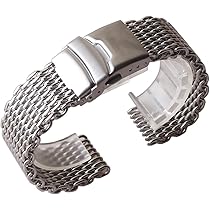 KS ステンレススチール メッシュブレスレット O-011> OMEGA純正ステンレスメッシュブレスレット 18mm | L o'clock