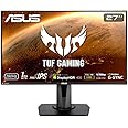 ASUS ゲーミングモニター TUF Gaming VG279QM 27インチ/フルHD/IPS/280Hz/1ms/HDR/HDMI×2,DP/G-SYNC Compatible/ELMB/スピーカー/3年保証