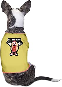 Amazon 今すぐ食べるホットドッグ ペット服 犬服 可愛い ｔシャツ 人気 ファッション 犬服 ペット用品 犬用コスチューム よい肌触りドッグウェア 犬服 Ddb Jn コスチューム 通販