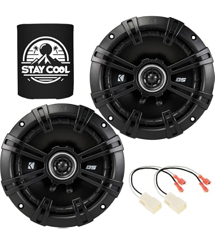 Amazon.co.jp: 2007-2018 Jeep Wrangler JK JKU用4個パック、キッカー