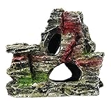 SIKIWINDシミュレーショ築山石樹 アクアリウム装飾用品 合成樹脂 無害 生き生き