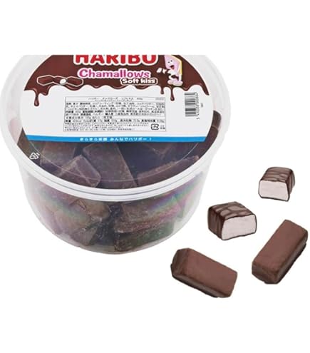 Amazon | 【セット品】 Haribo ハリボー チョコマシュマロ Chamallows